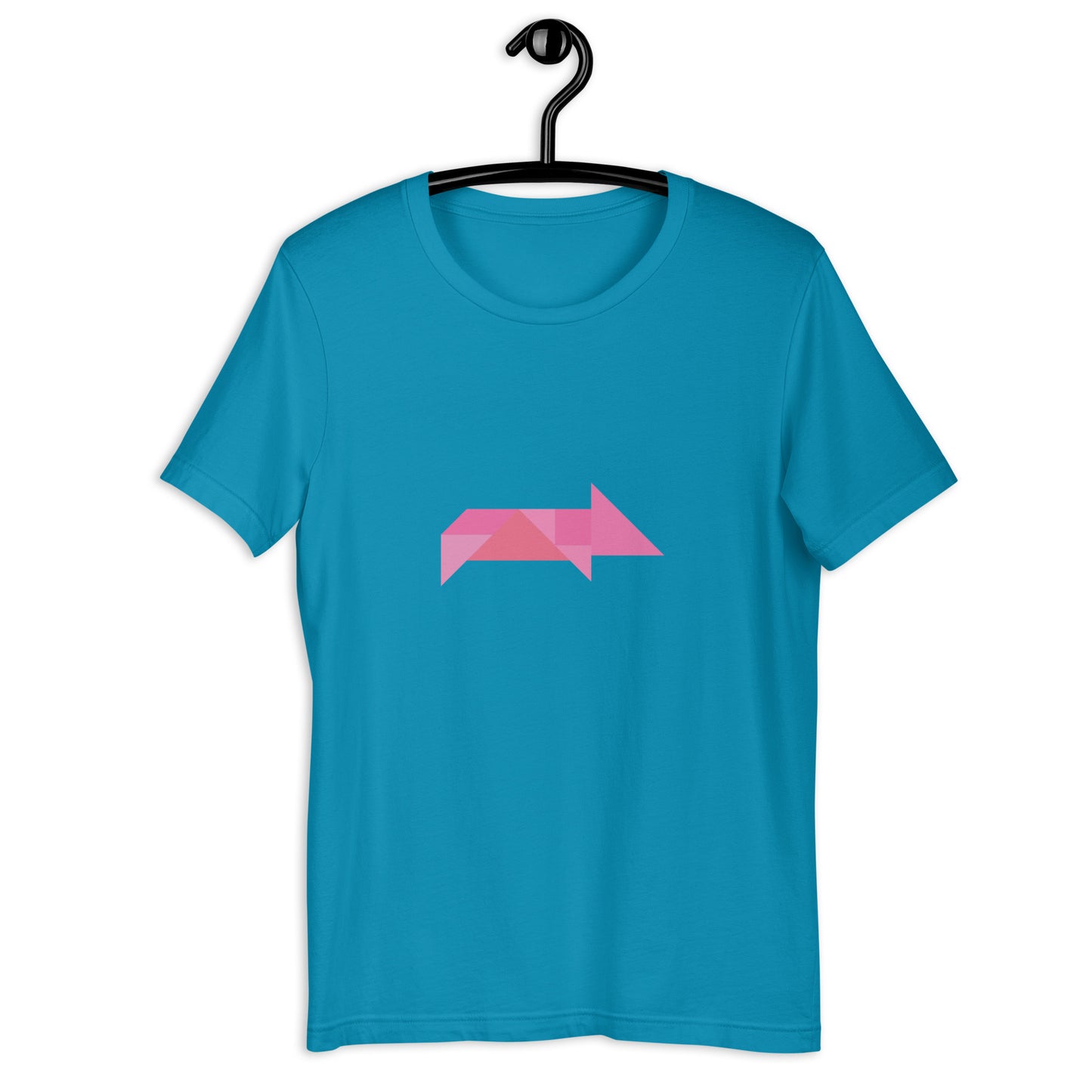 Adult Unisex Pig Tangram T-Shirt