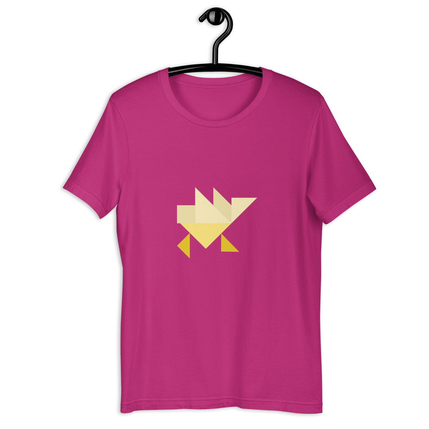 Adult Unisex Chick Tangram T-Shirt