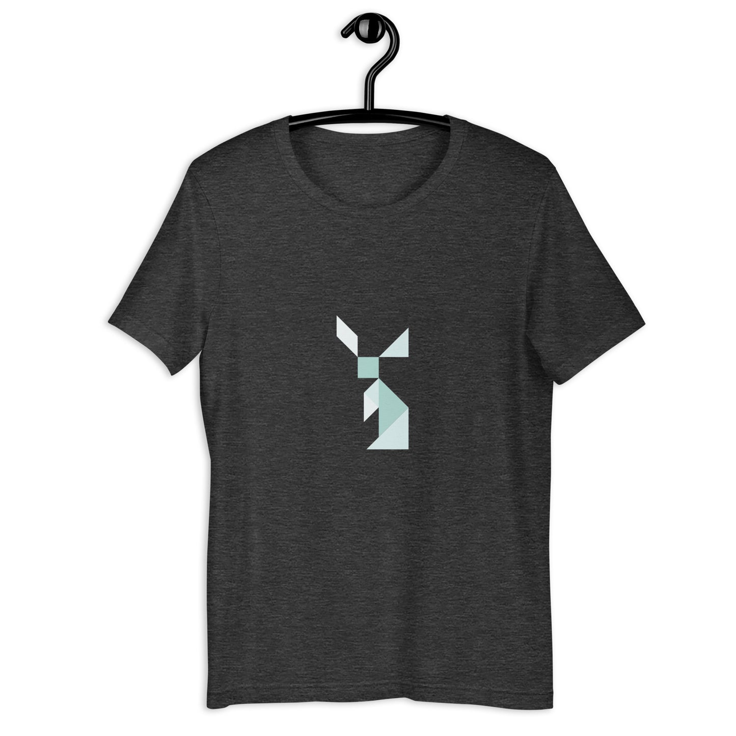 Adult Unisex Rabbit Tangram T-Shirt