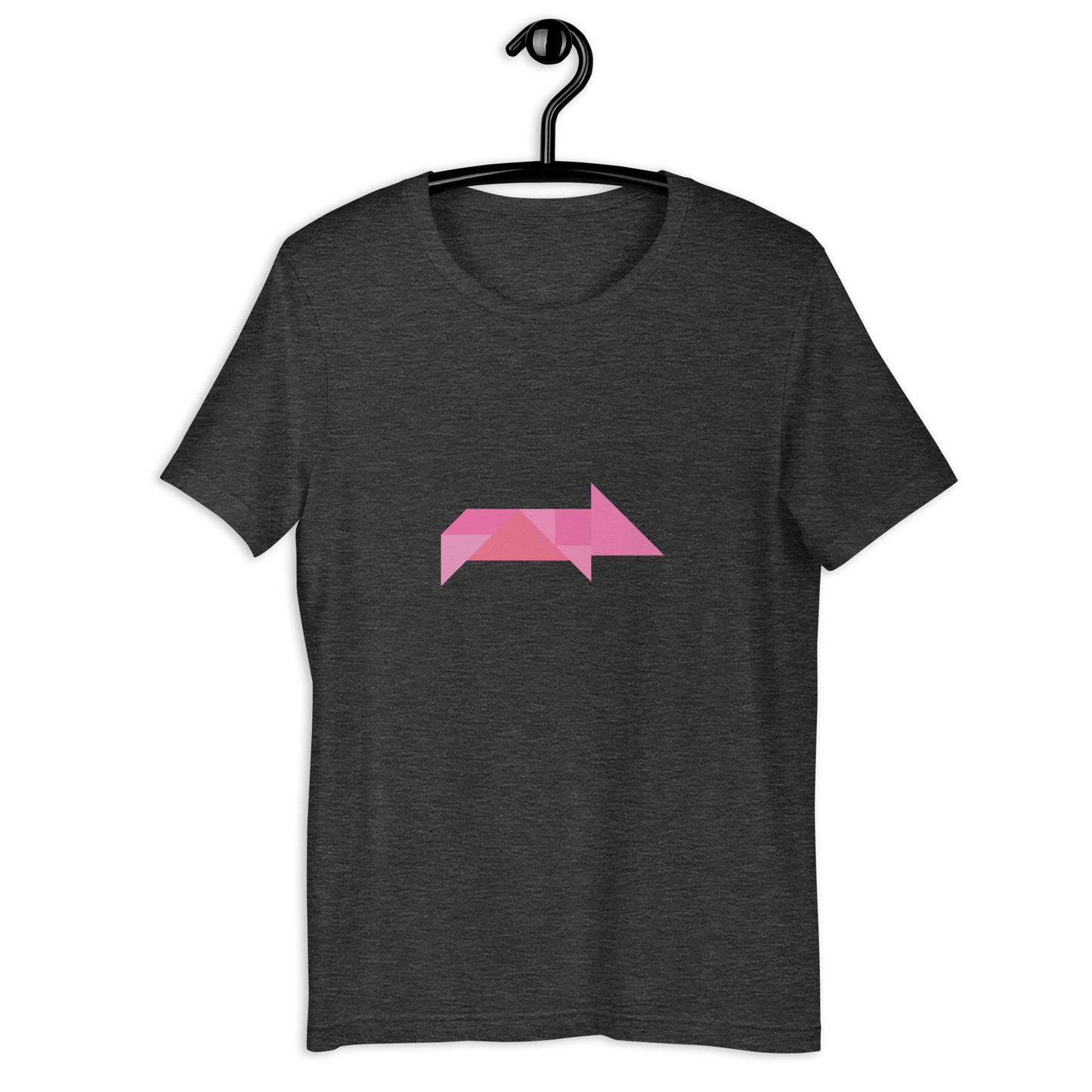 Adult Unisex Pig Tangram T-Shirt
