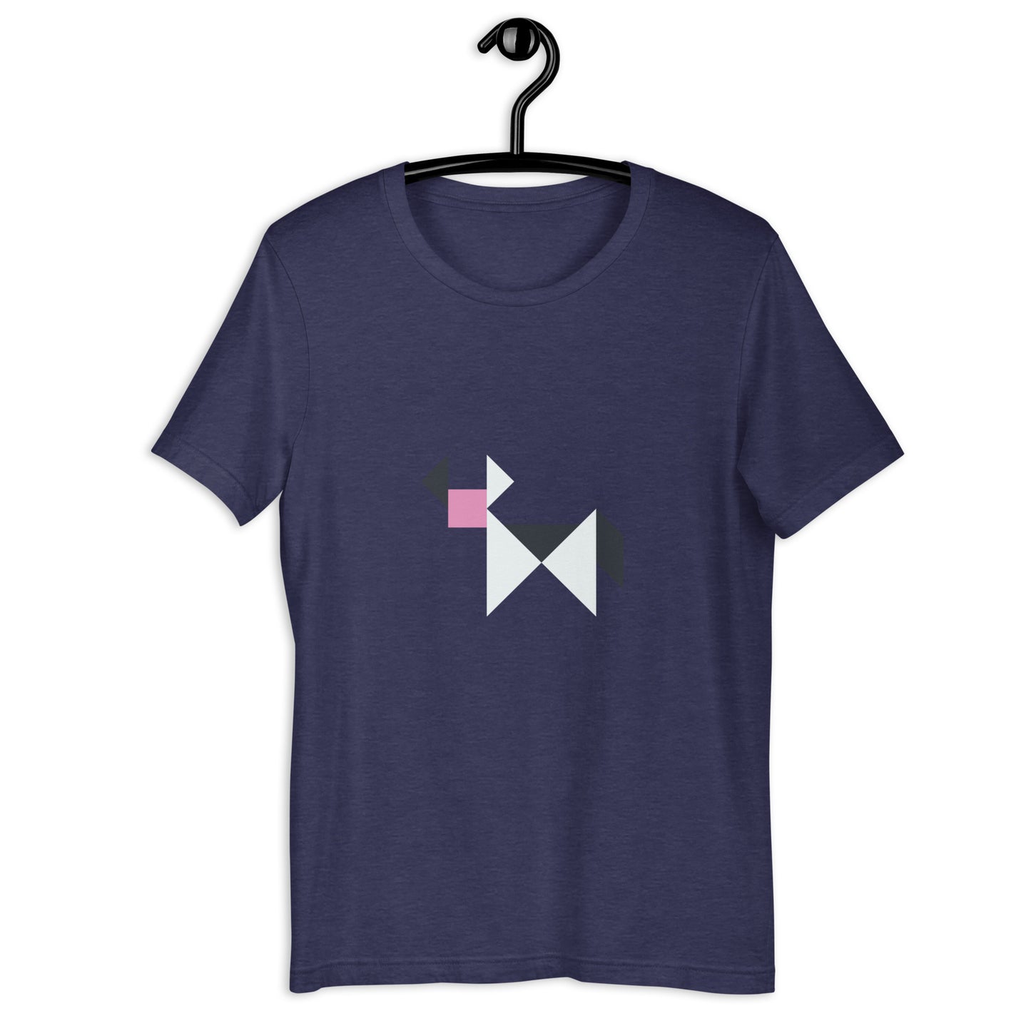 Adult Unisex Cow Tangram T-Shirt