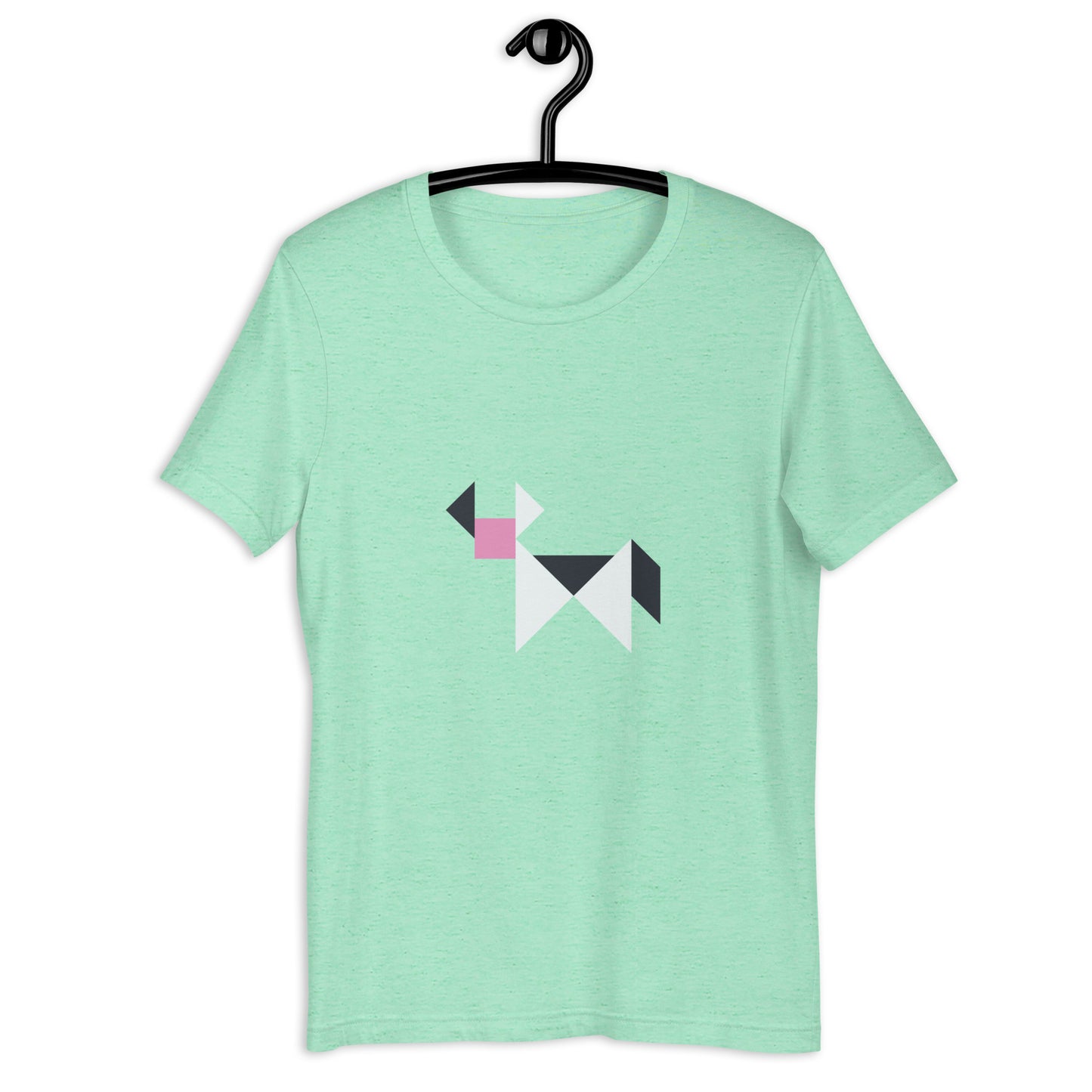 Adult Unisex Cow Tangram T-Shirt