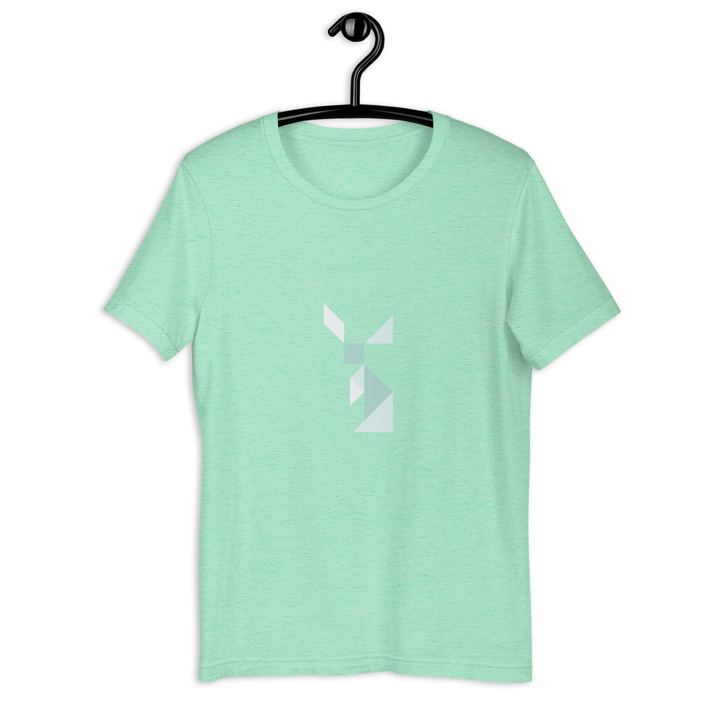 Adult Unisex Rabbit Tangram T-Shirt