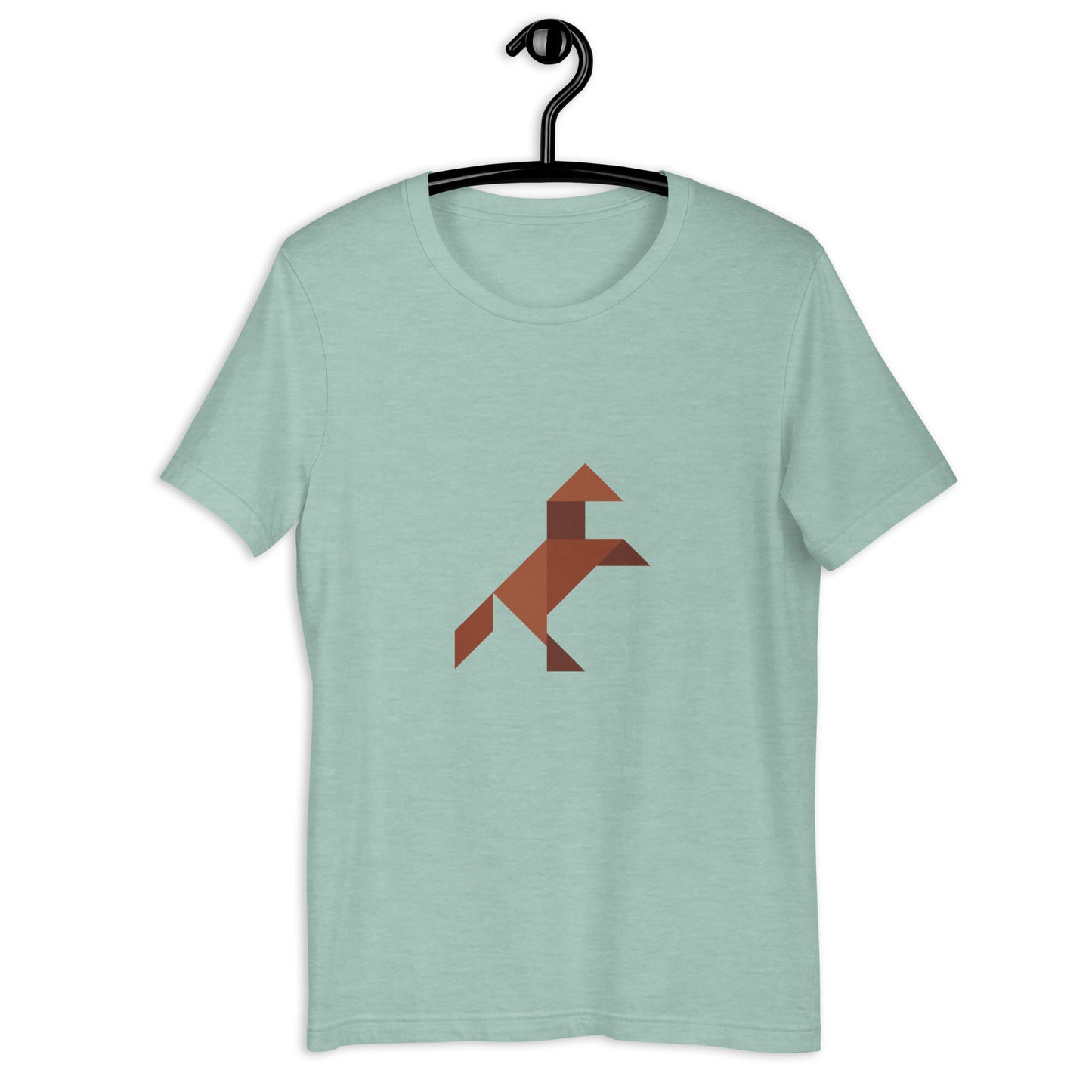Adult Unisex Horse Tangram T-Shirt