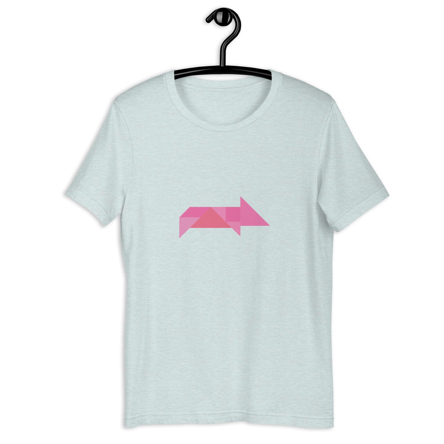 Adult Unisex Pig Tangram T-Shirt
