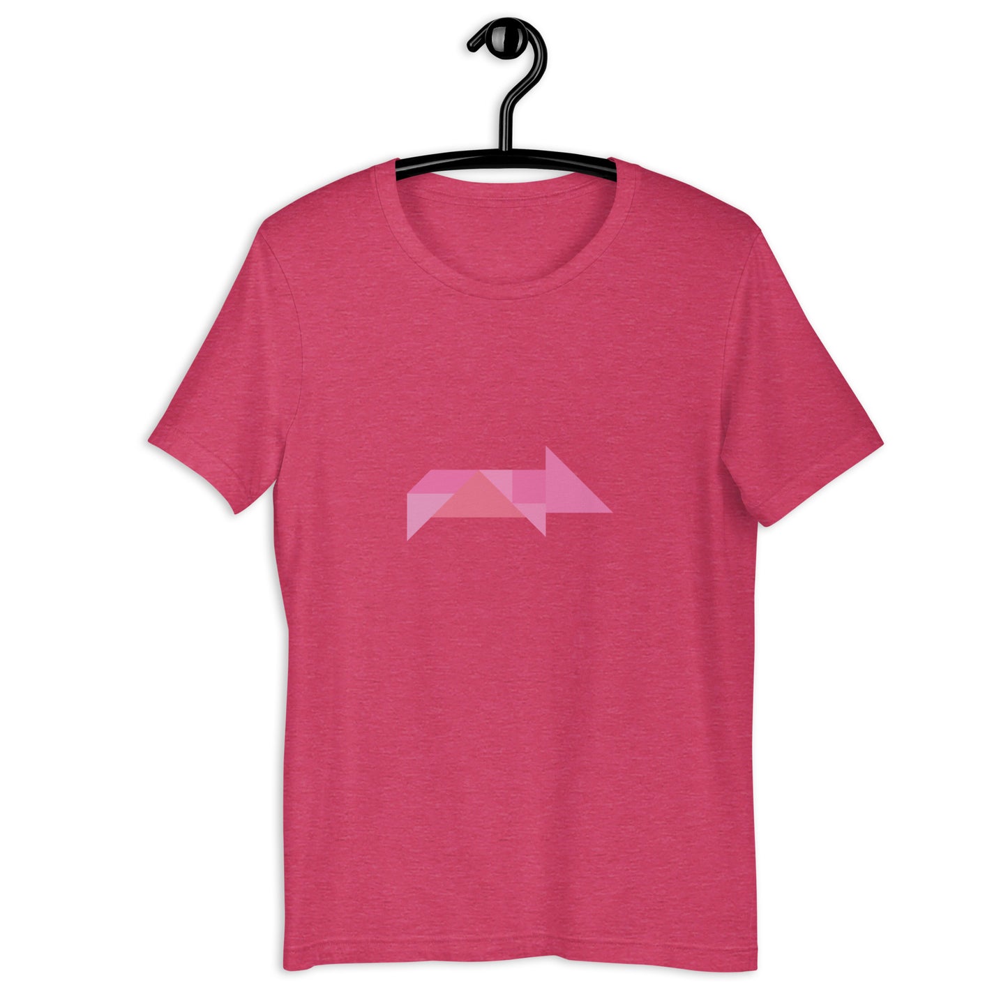 Adult Unisex Pig Tangram T-Shirt