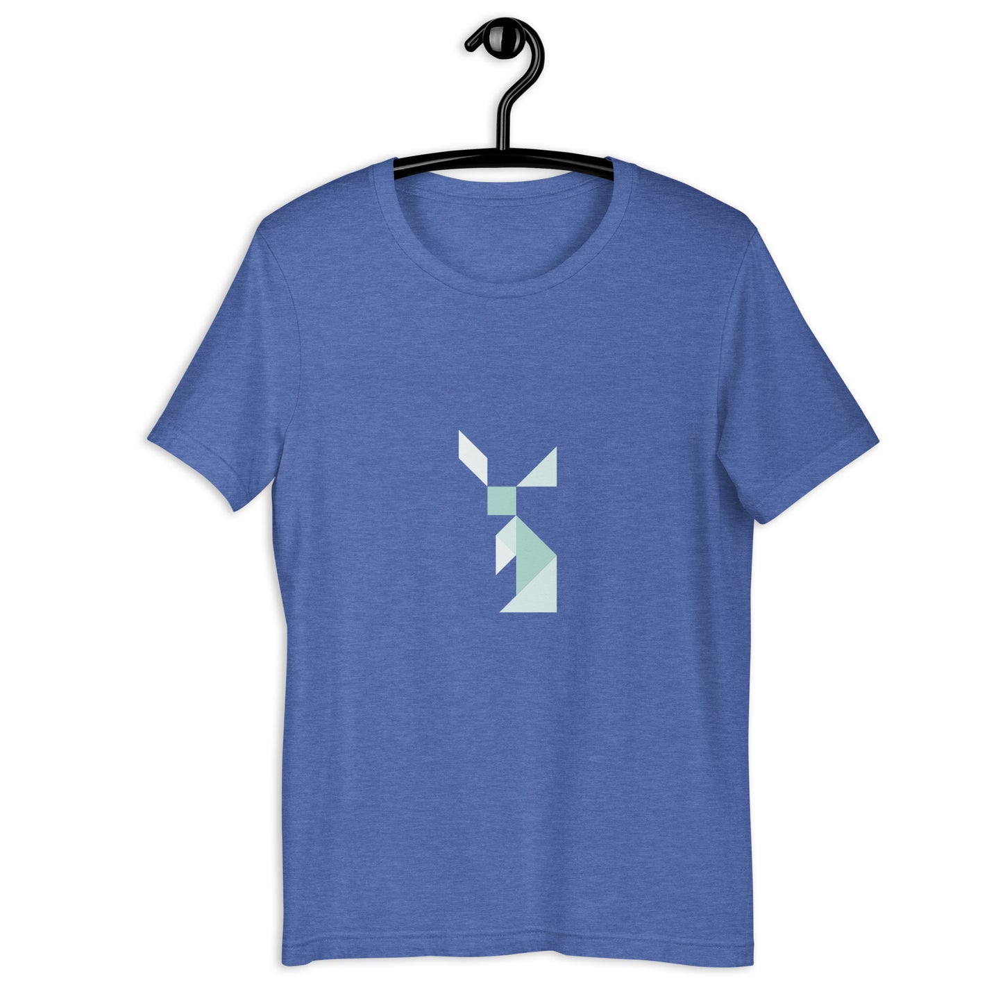 Adult Unisex Rabbit Tangram T-Shirt