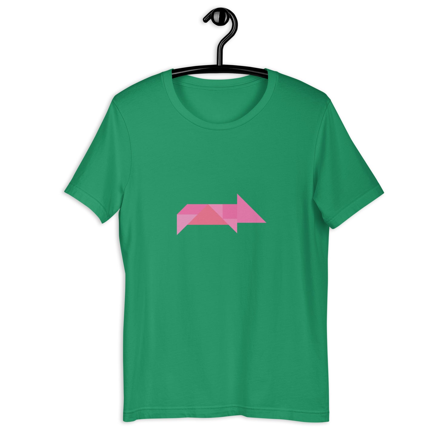 Adult Unisex Pig Tangram T-Shirt