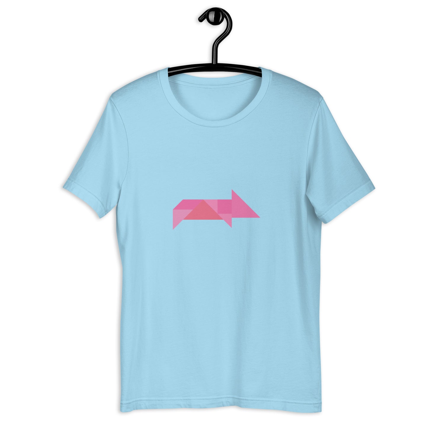 Adult Unisex Pig Tangram T-Shirt