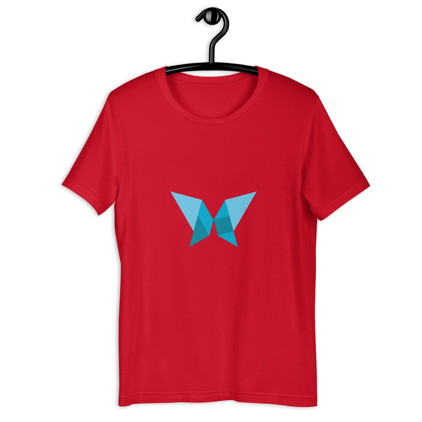 Adult Unisex Butterfly Tangram T-Shirt