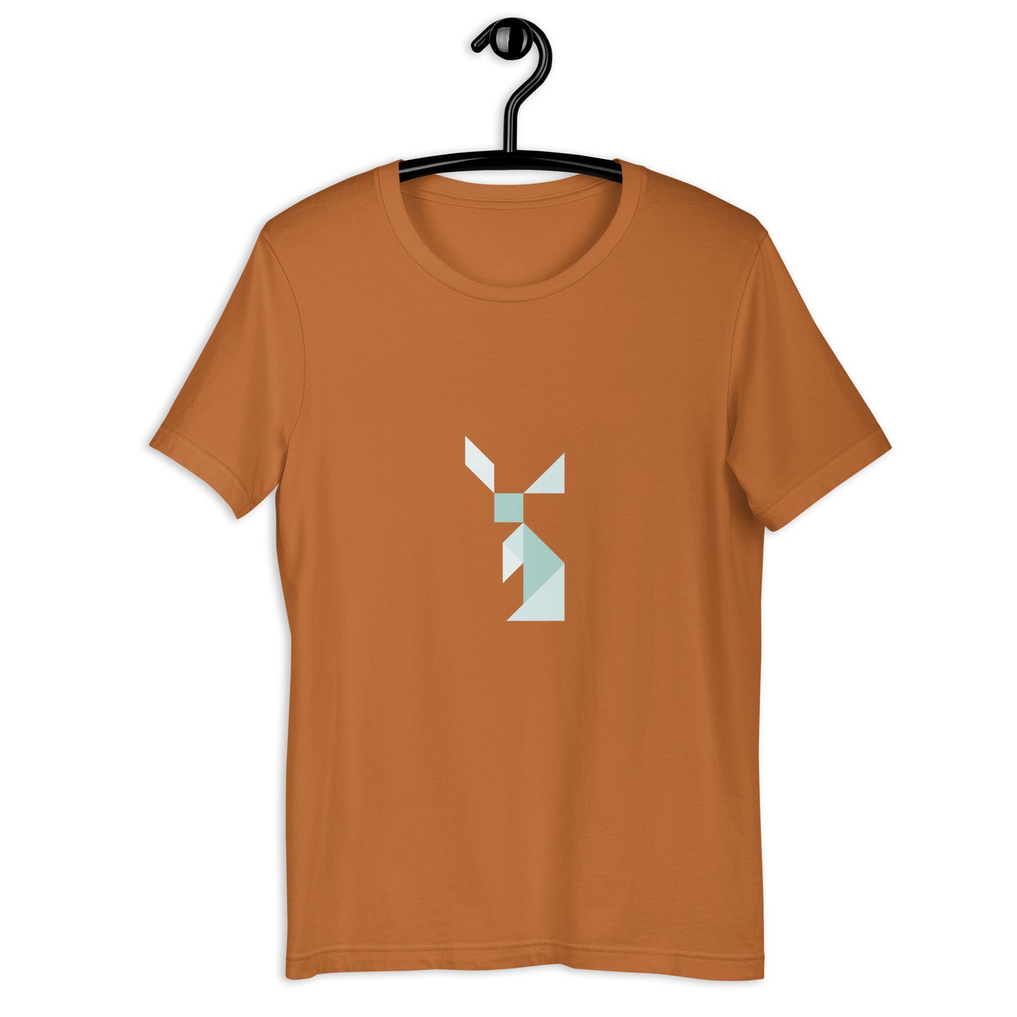 Adult Unisex Rabbit Tangram T-Shirt