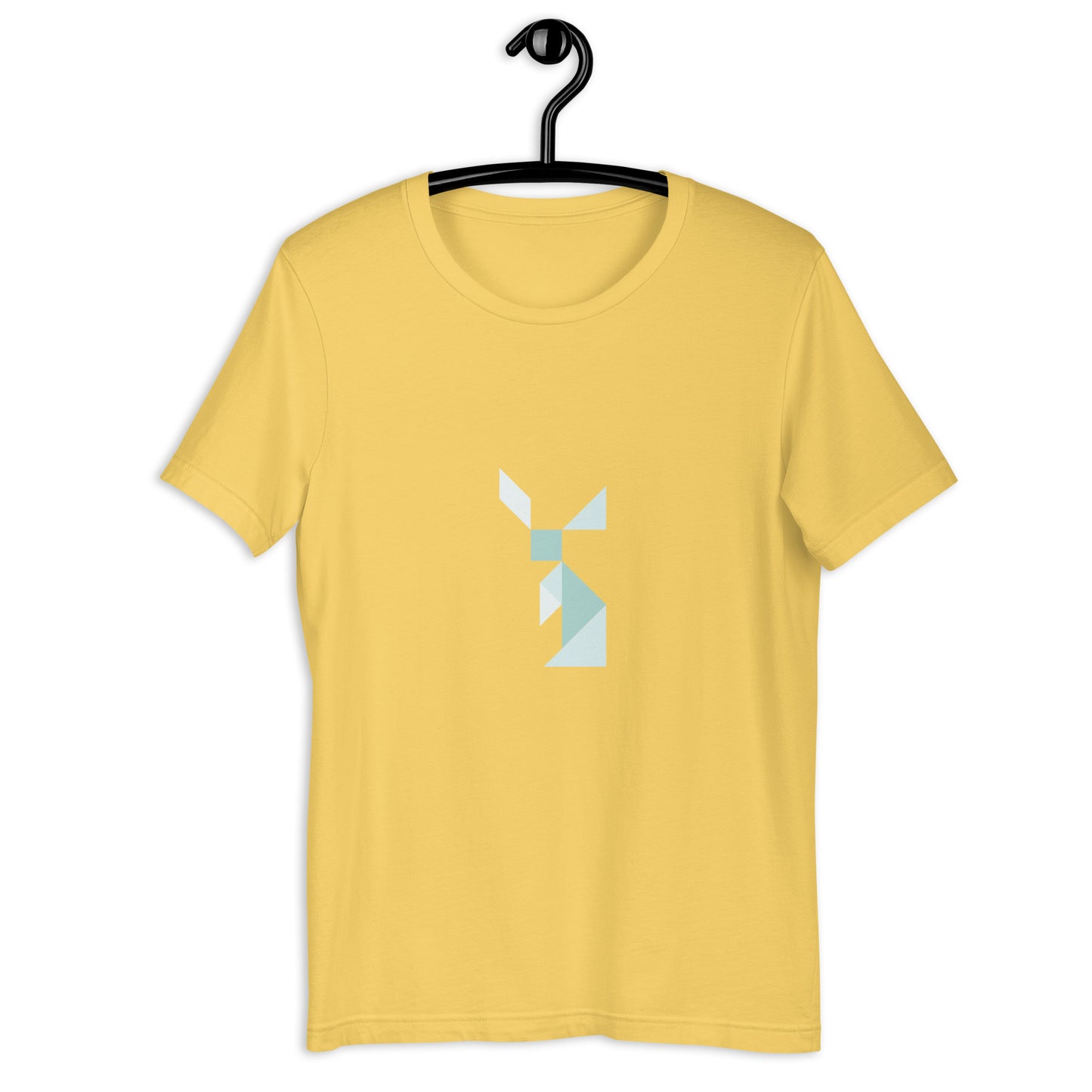 Adult Unisex Rabbit Tangram T-Shirt