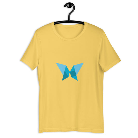 Adult Unisex Butterfly Tangram T-Shirt