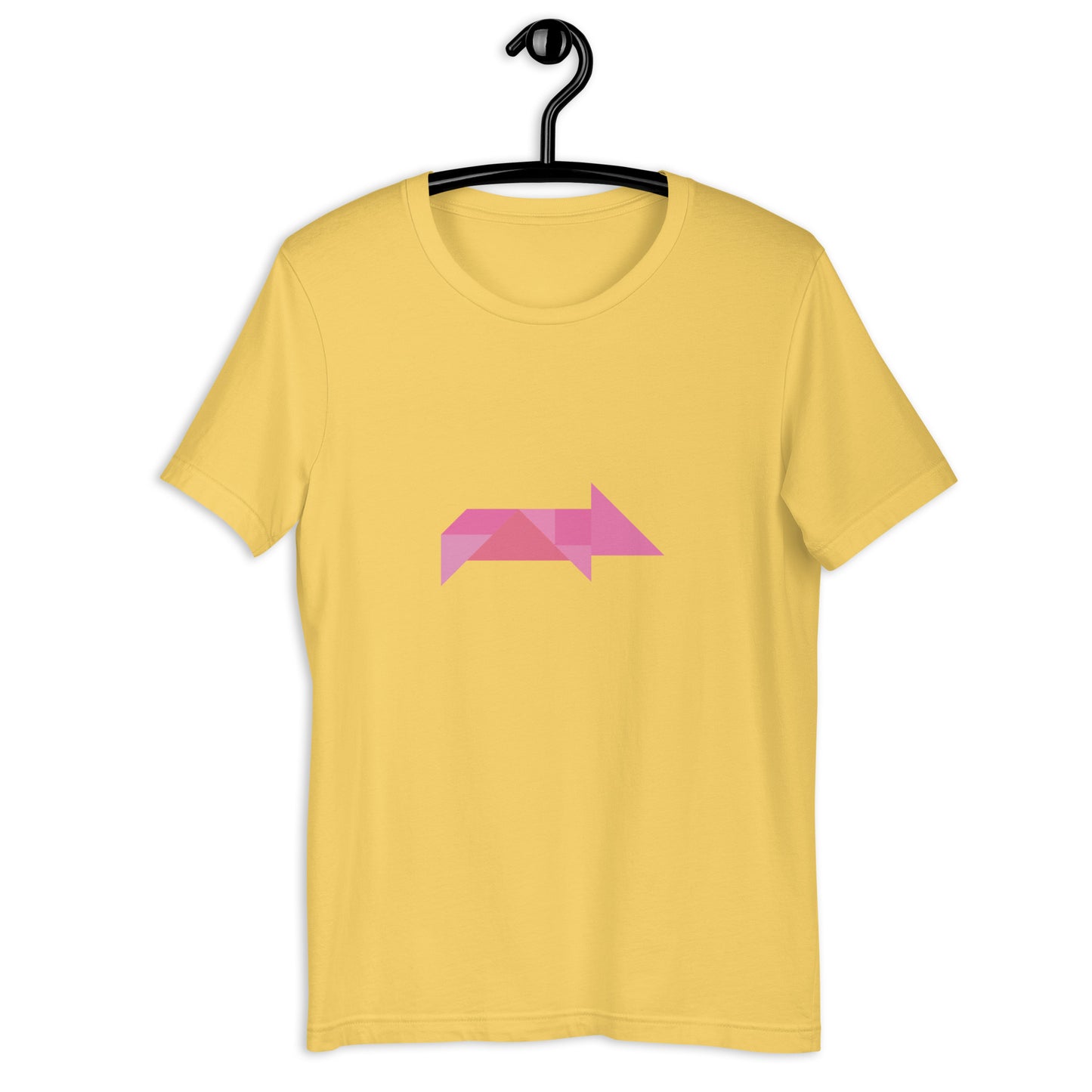 Adult Unisex Pig Tangram T-Shirt