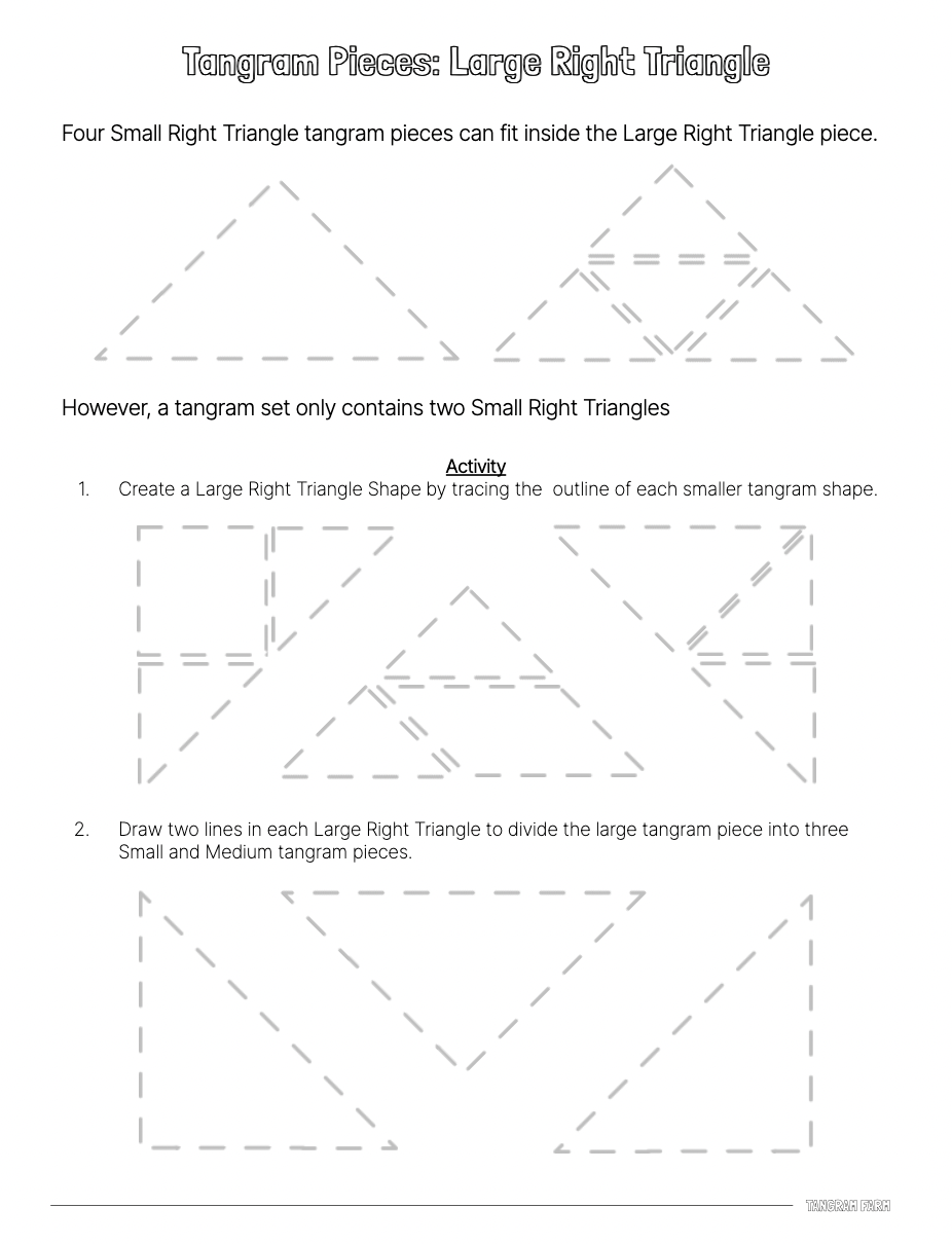 TANGRAM FARM - STEM/STEAM Coloring and Activity Book