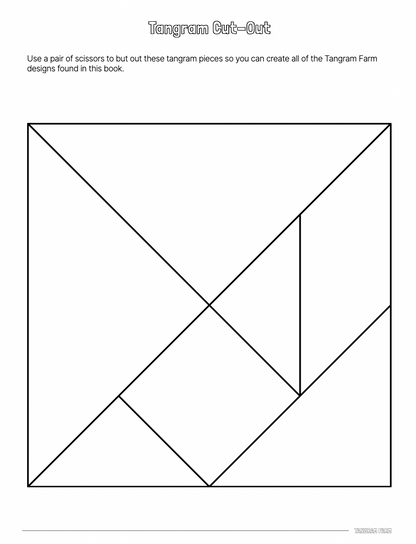 TANGRAM FARM - STEM/STEAM Coloring and Activity Book