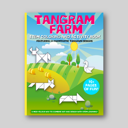 TANGRAM FARM - STEM/STEAM Coloring and Activity Book