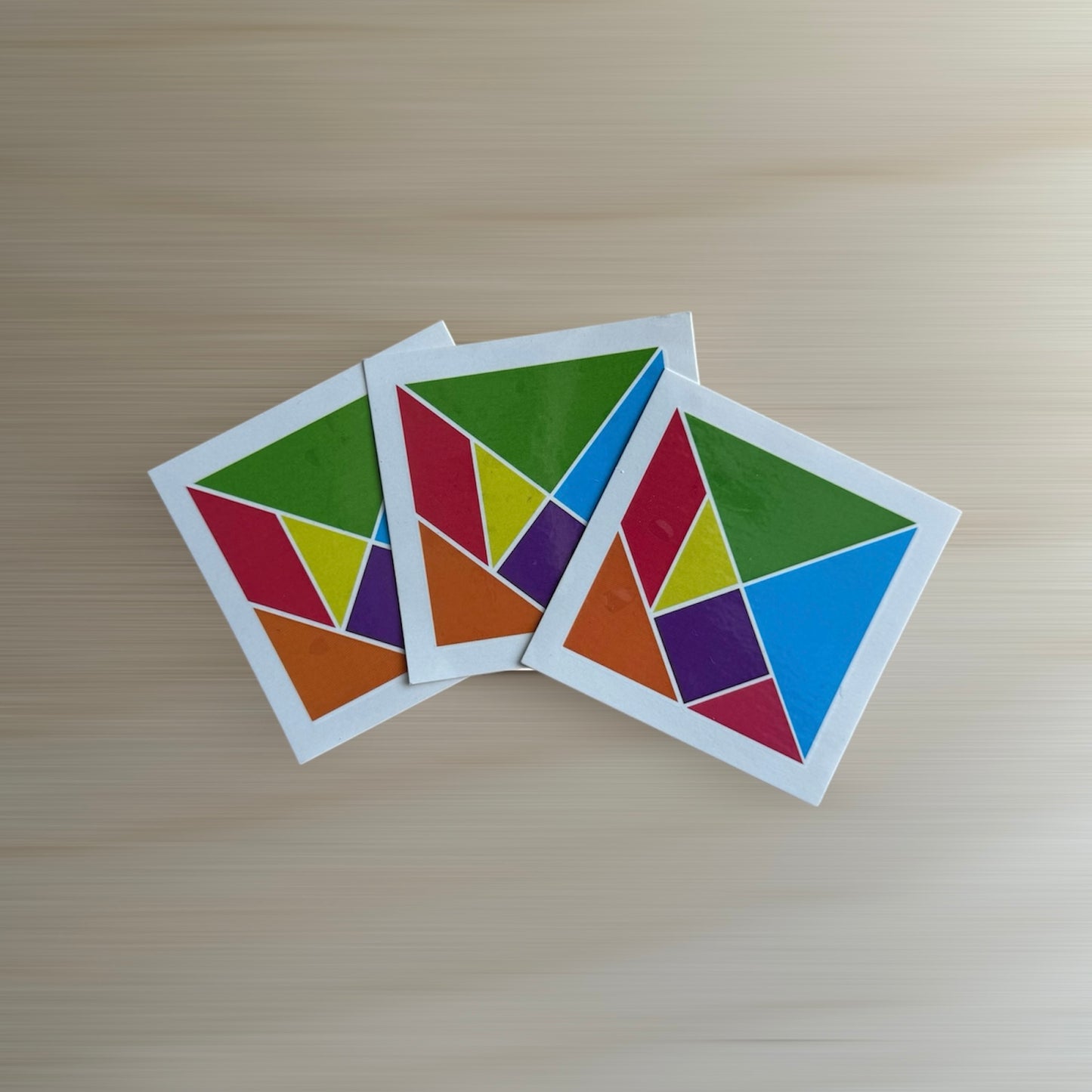 Tangram Tattoo (3 per pack)