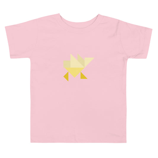 Toddler Chick Tangram T-Shirt