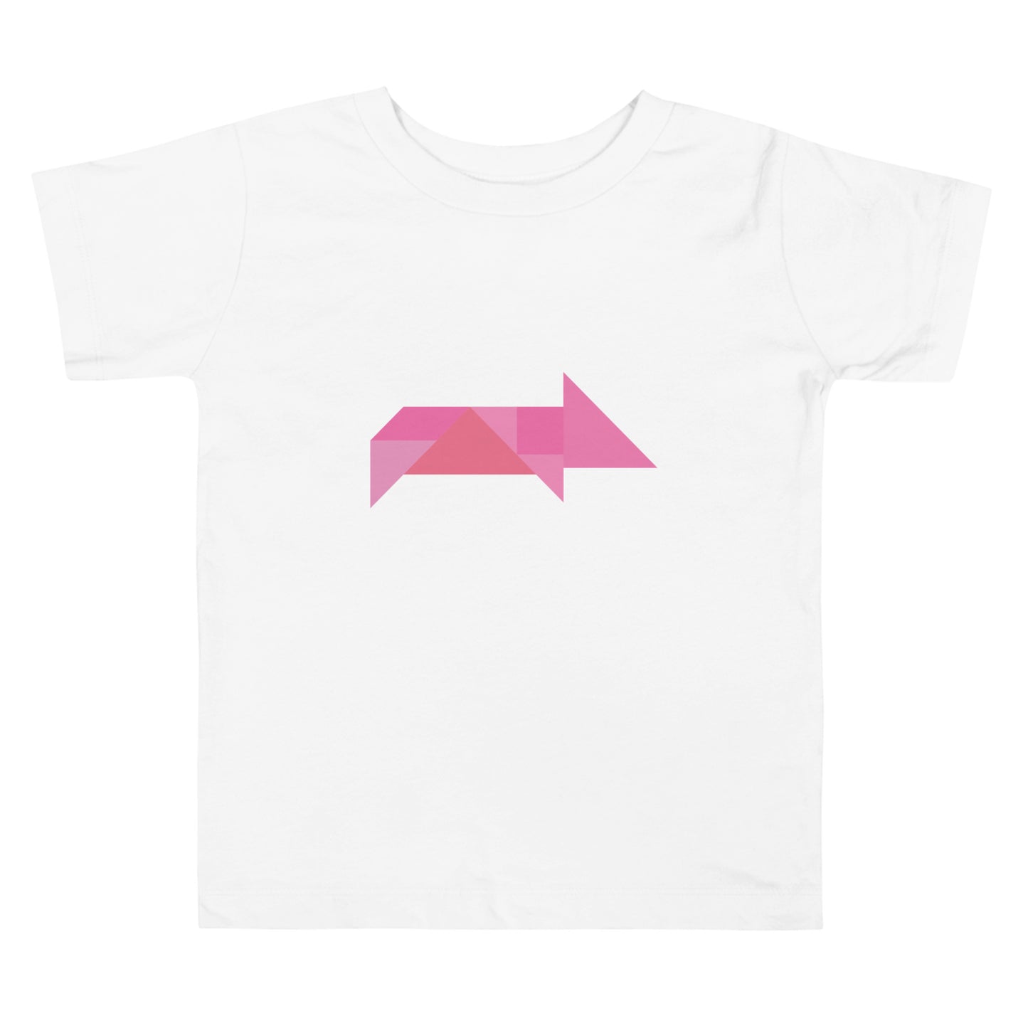 Toddler Pig Tangram T-Shirt