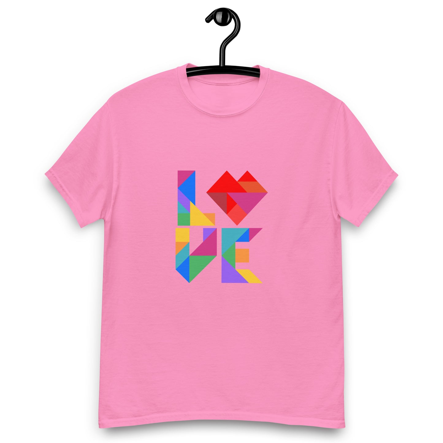 Adult Unisex LOVE Tangram T-shirt