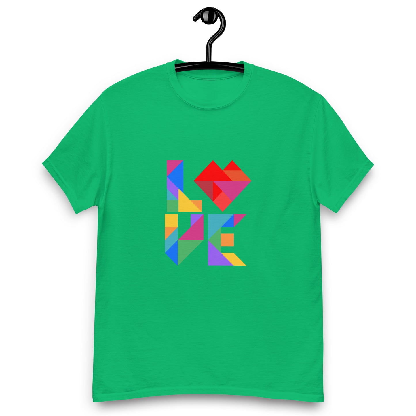 Adult Unisex LOVE Tangram T-shirt