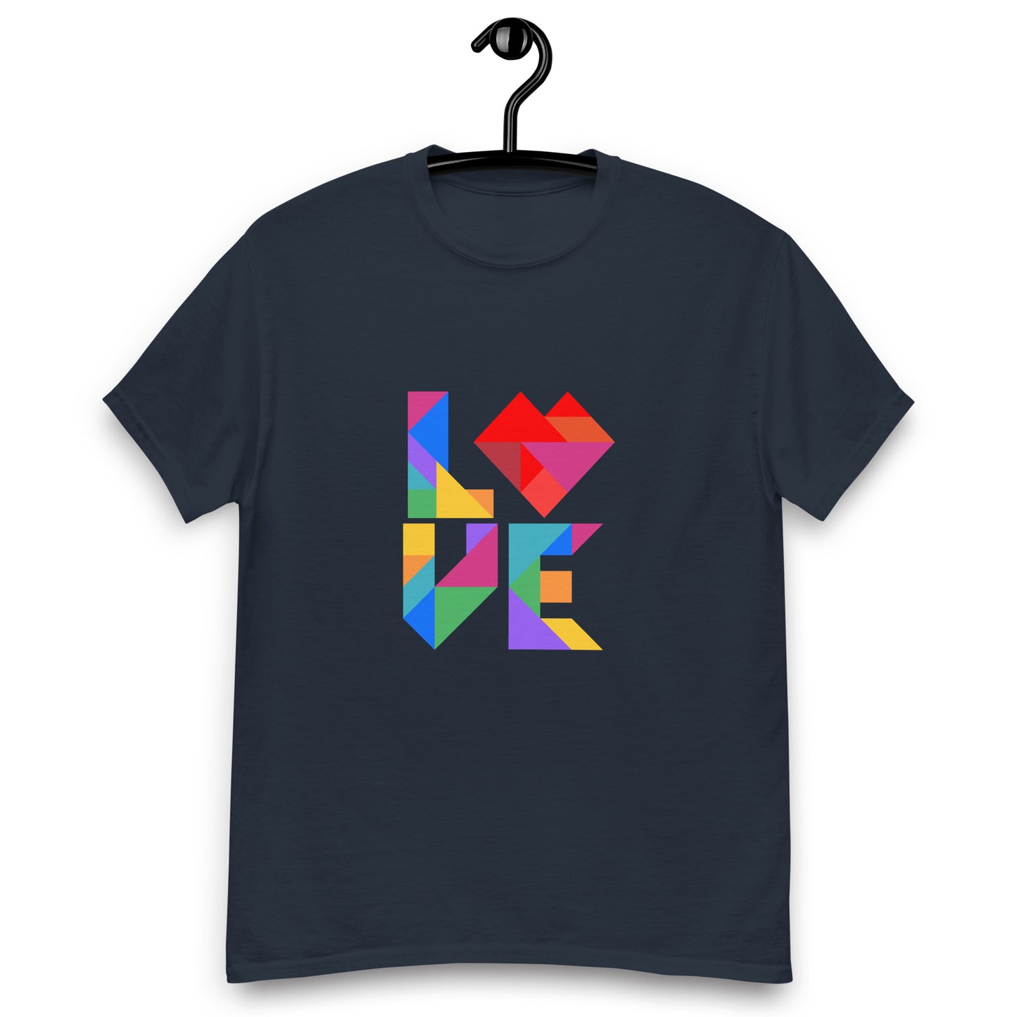 Adult Unisex LOVE Tangram T-shirt