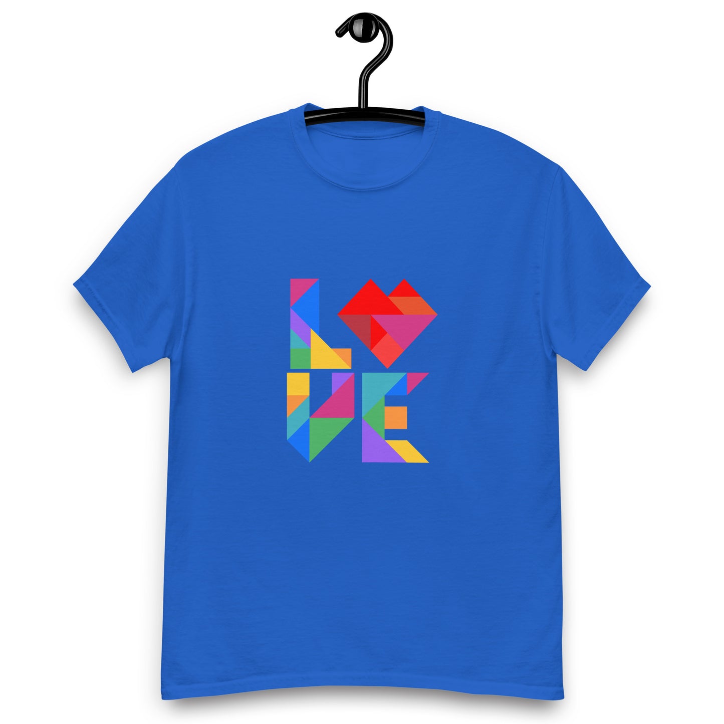 Adult Unisex LOVE Tangram T-shirt