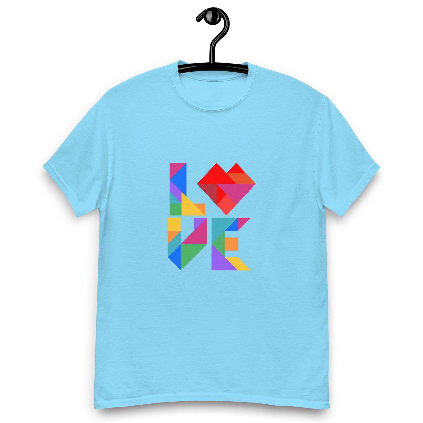 Adult Unisex LOVE Tangram T-shirt