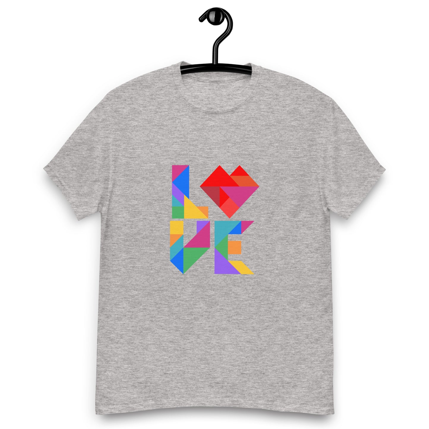 Adult Unisex LOVE Tangram T-shirt